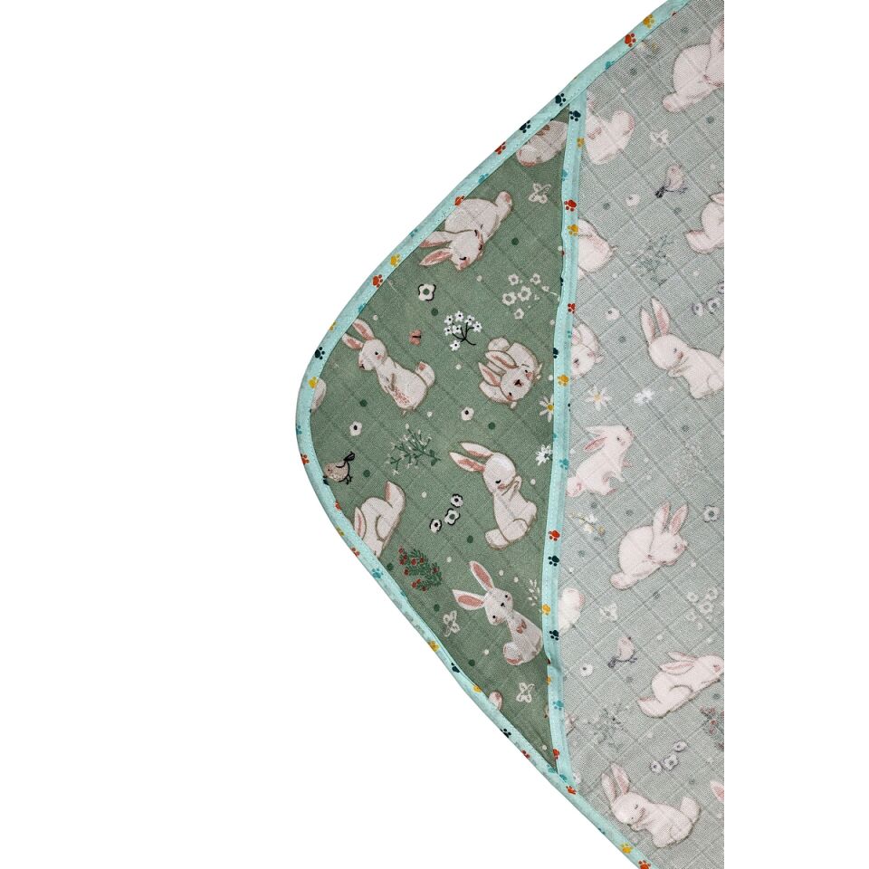 Müslin Kundak Havlu Minicik Cici Tavşanlar