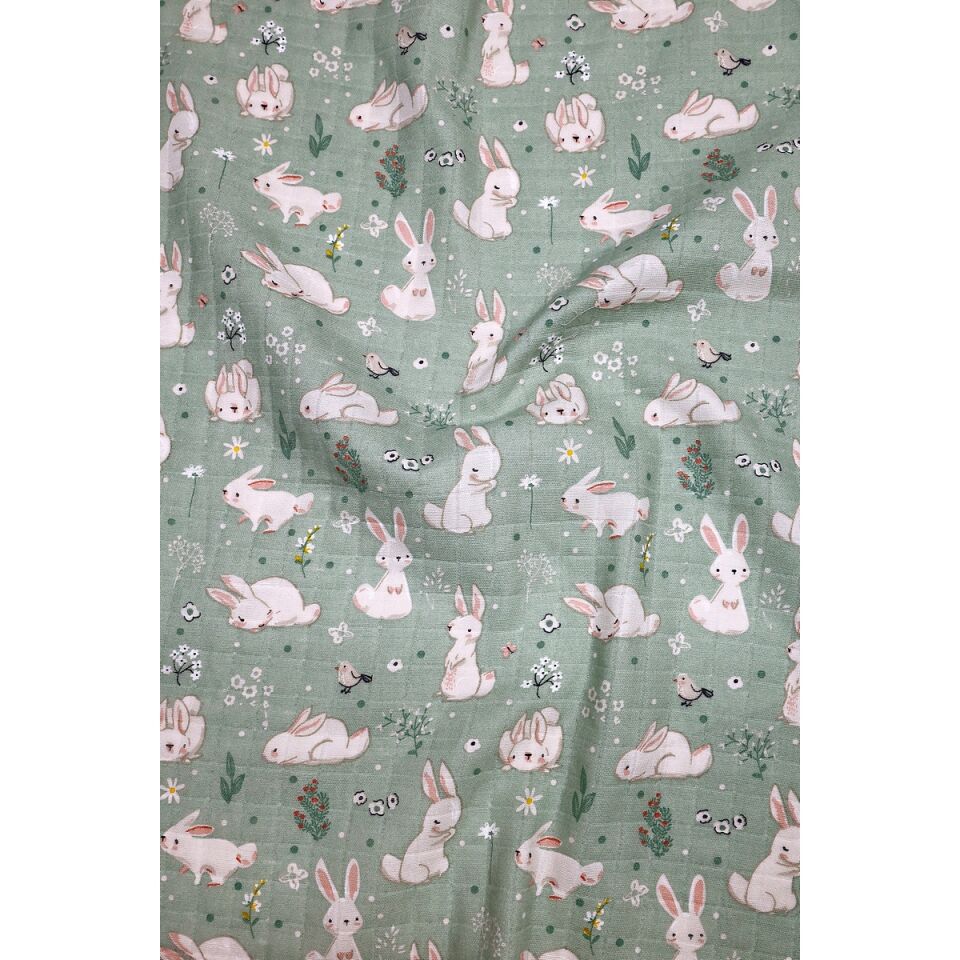 Müslin Kundak Havlu Minicik Cici Tavşanlar