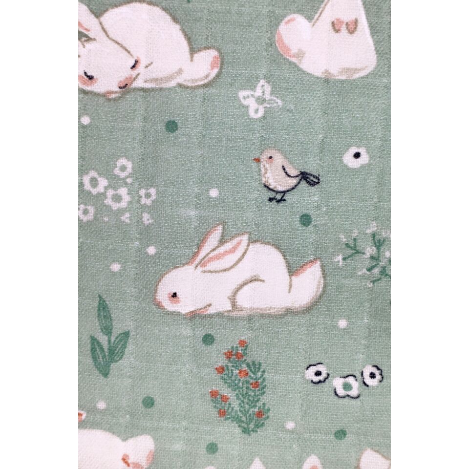 Müslin Kundak Havlu Minicik Cici Tavşanlar