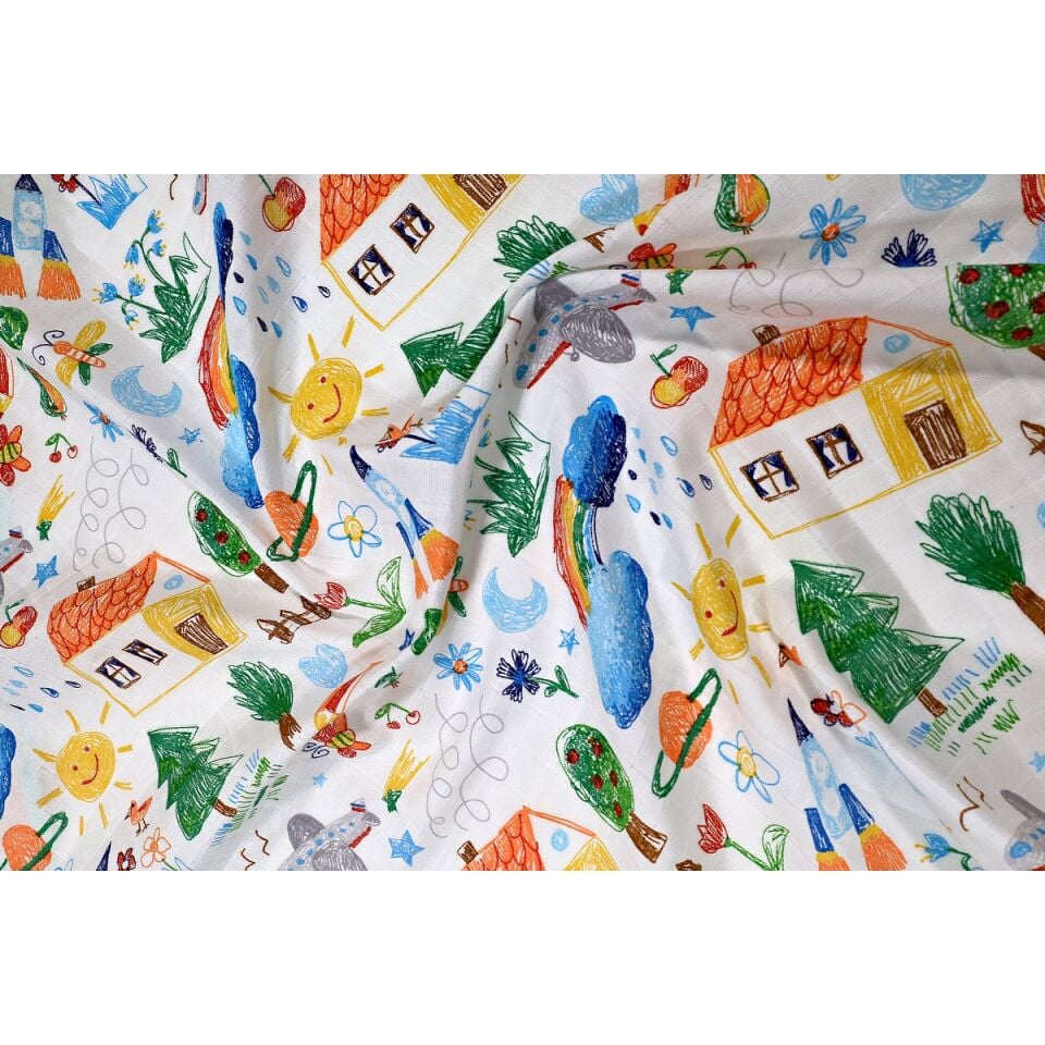 Müslin Kundak Havlu Minicik Çocuk Dünyası