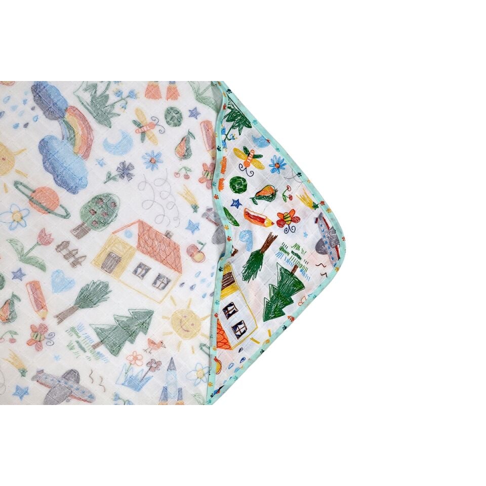 Müslin Kundak Havlu Minicik Çocuk Dünyası