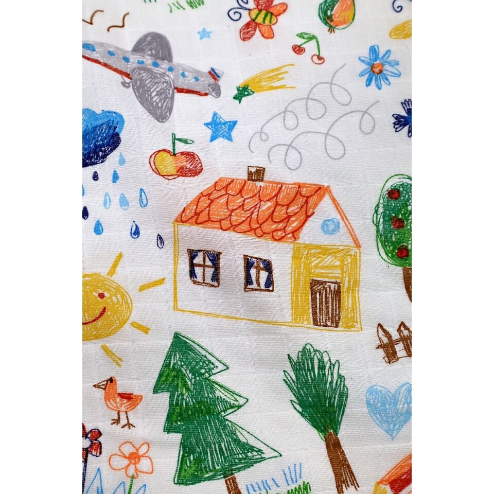 Müslin Kundak Havlu Minicik Çocuk Dünyası