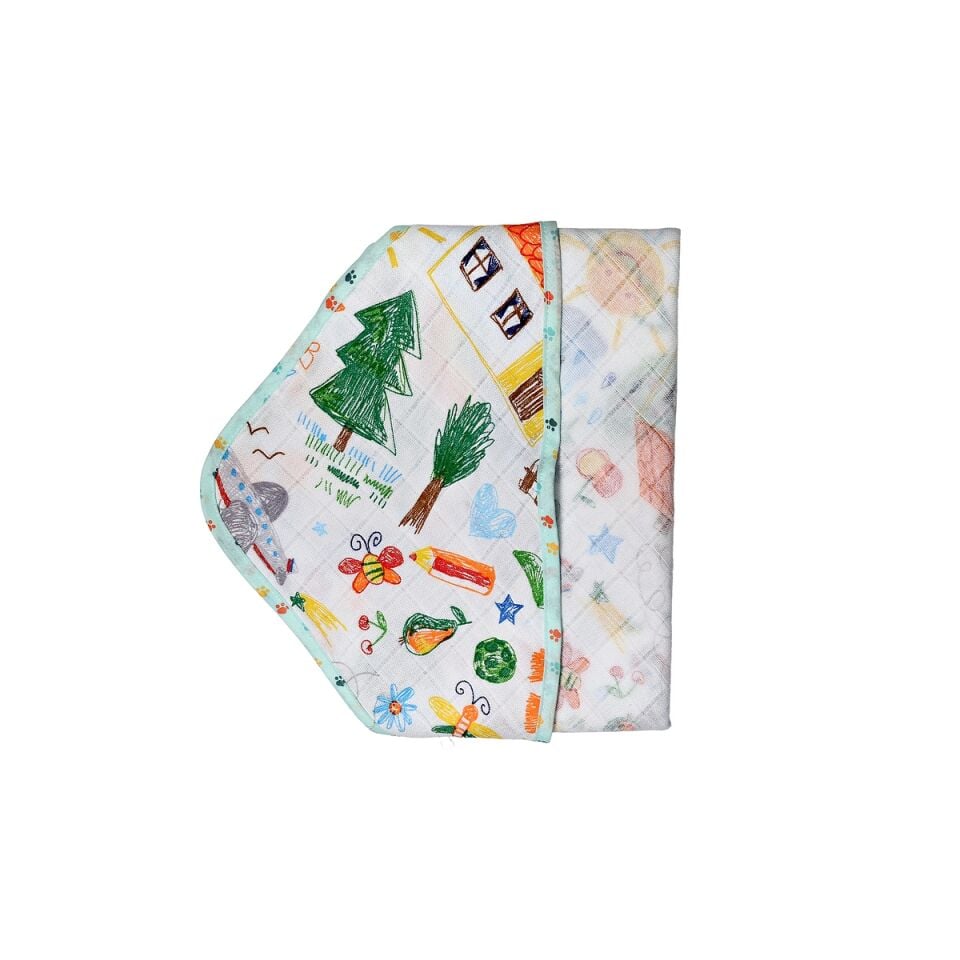 Müslin Kundak Havlu Minicik Çocuk Dünyası