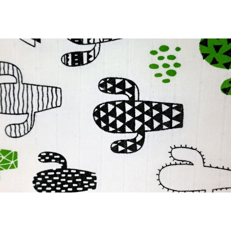 Müslin Kundak Havlu Minicik Kaktüs Bahçesi