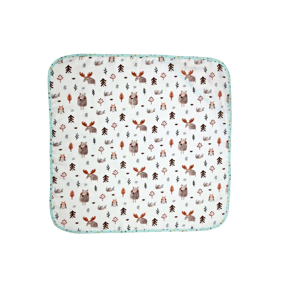 Müslin Kundak Havlu Minicik Orman Dostları