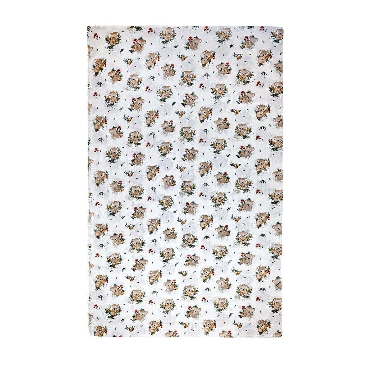 Çift Taraflı Müslin Battaniye 120x180 Minicik Koala Sevgisi