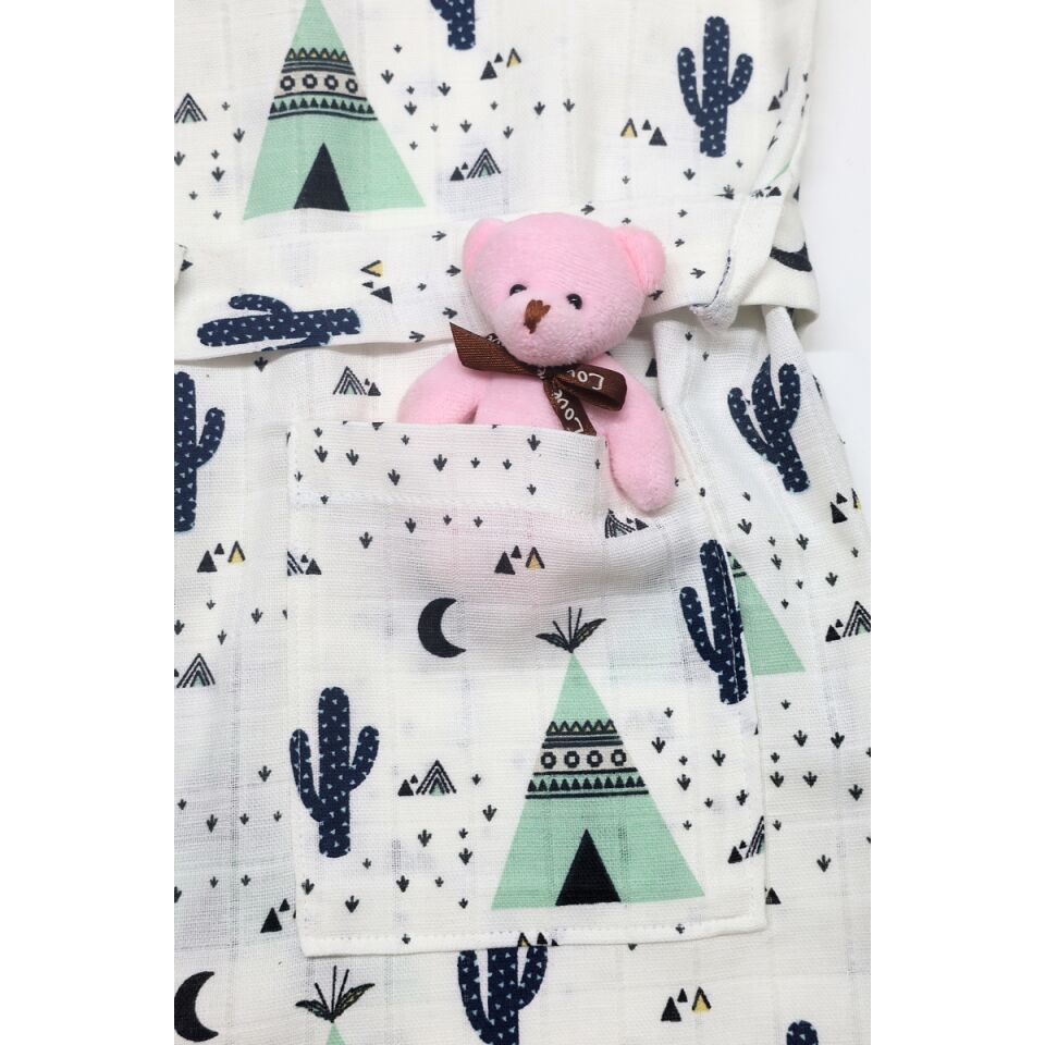 Minicik Kaktüs Bahçesi Bornoz