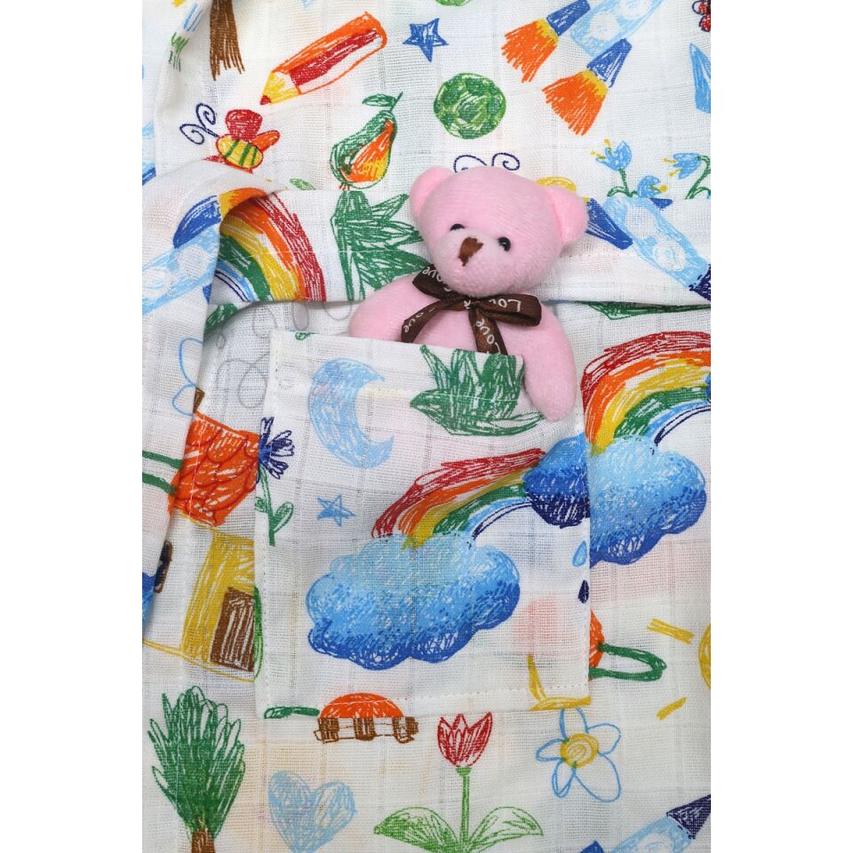 Minicik Çocuk Dünyası Bornoz