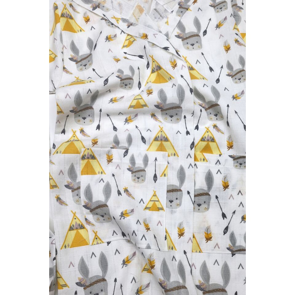 Minicik Avcı Tavşan Bornoz