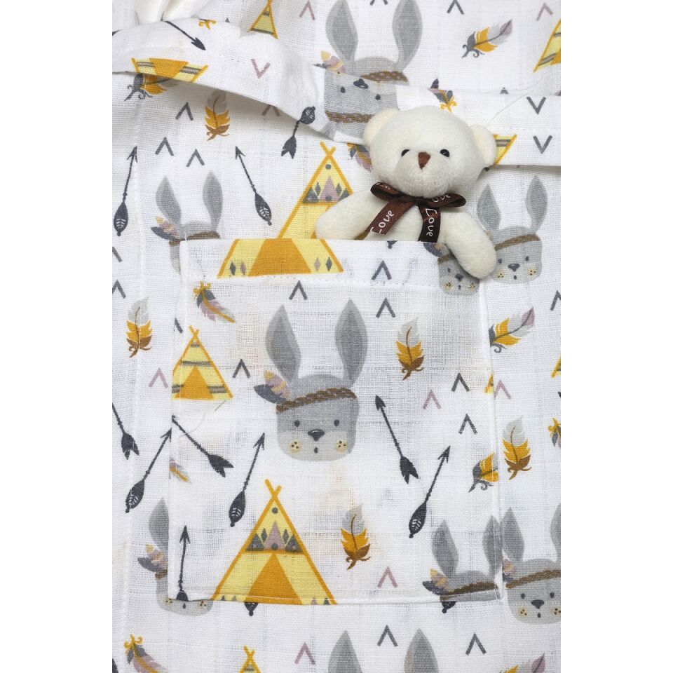 Minicik Avcı Tavşan Bornoz