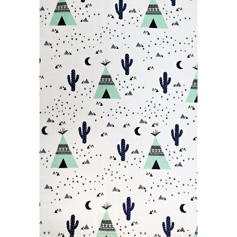 Minicik Kaktüs Bahçesi Tekli 115x115