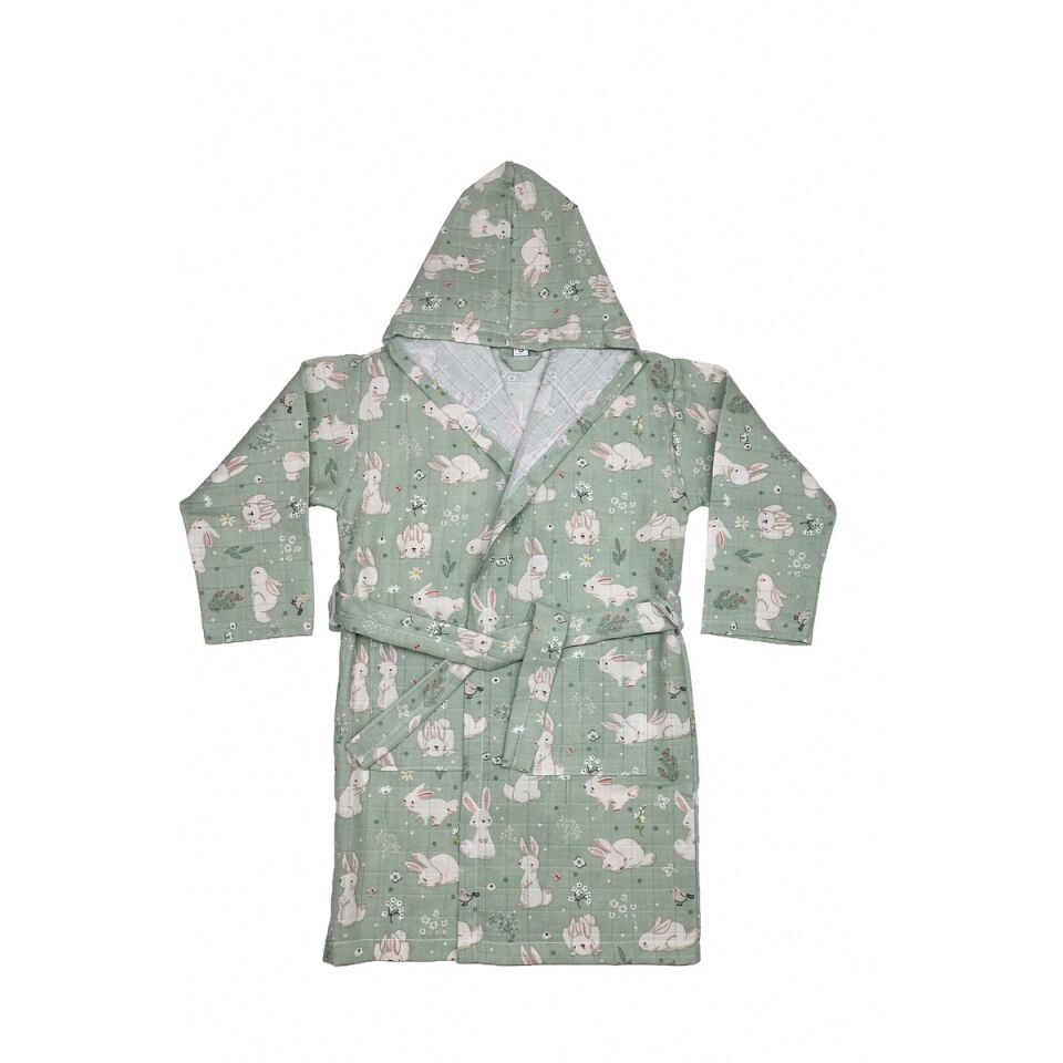 Minicik Cici Tavşanlar Bornoz