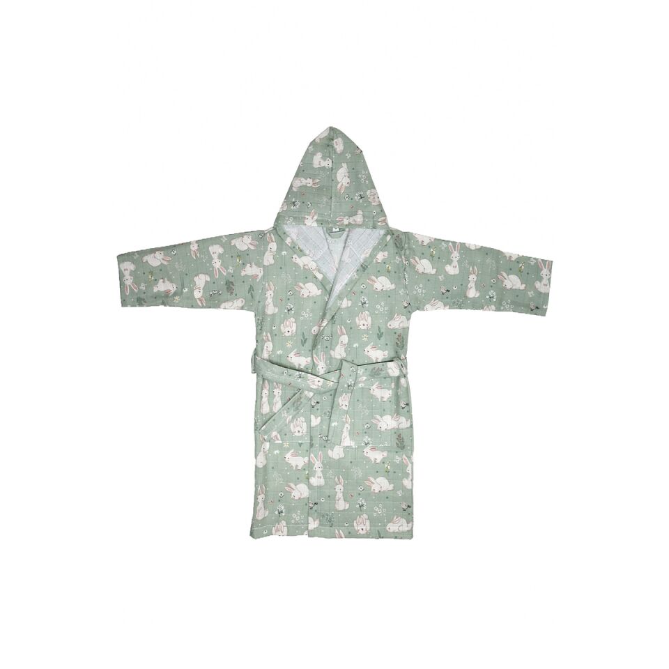 Minicik Cici Tavşanlar Bornoz