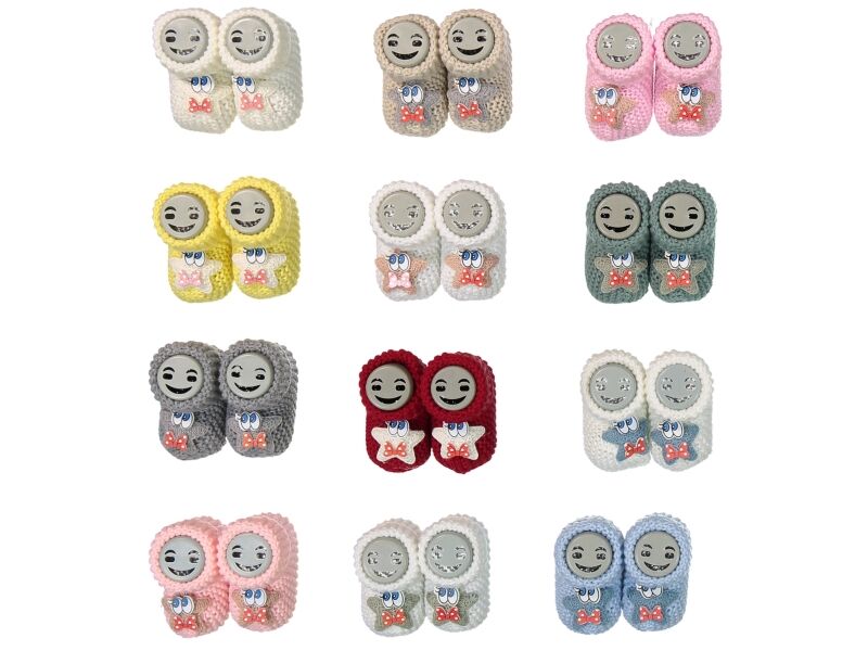 MİNİCİK TRİKO YILDIZLI PATİK