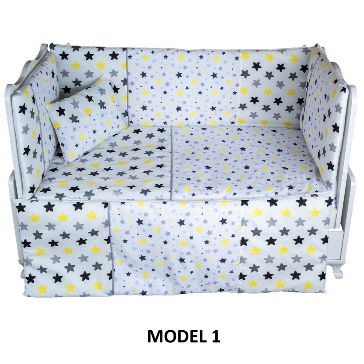 BEŞİK İÇİ KIZ - ERKEK BEBE UYKU SETİ 60*120