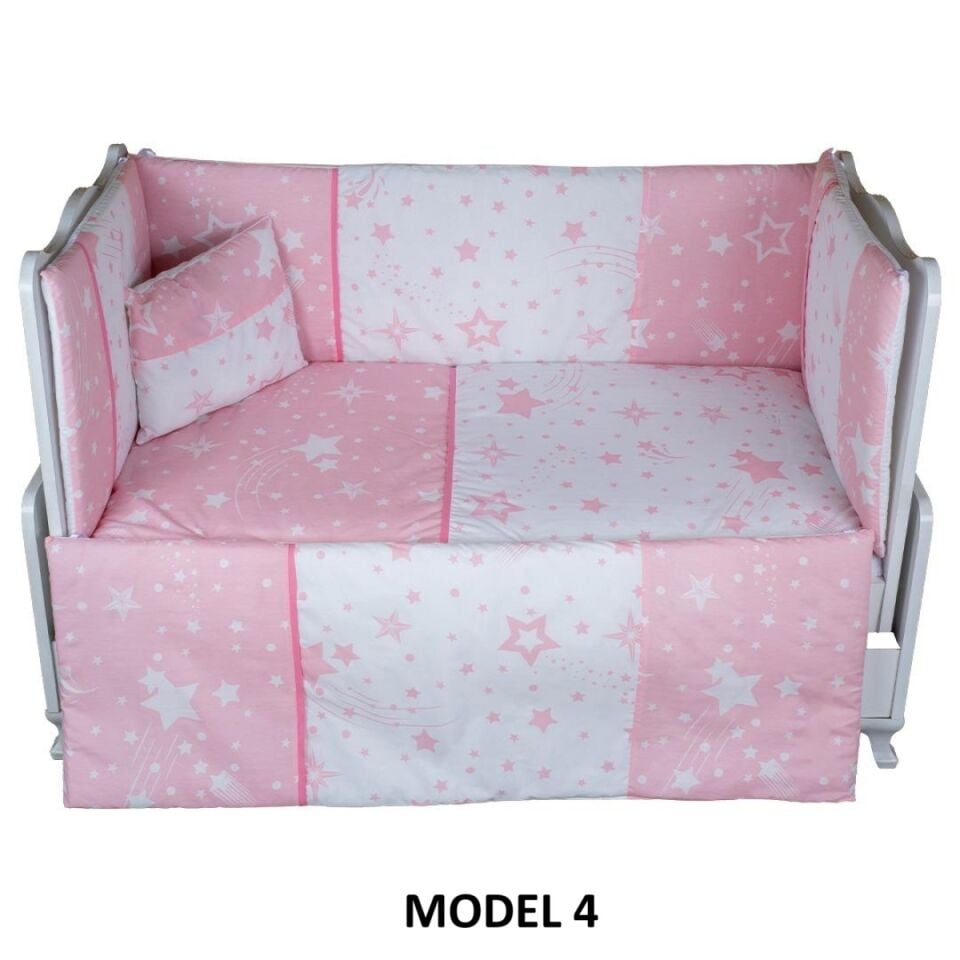 BEŞİK İÇİ KIZ - ERKEK BEBE UYKU SETİ 60*120