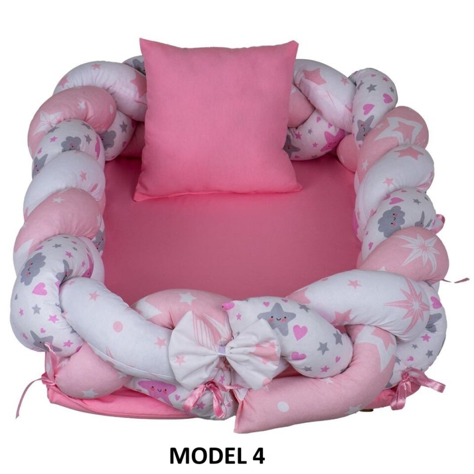 MİNİCİK ÖRGÜLÜ BABY NEST