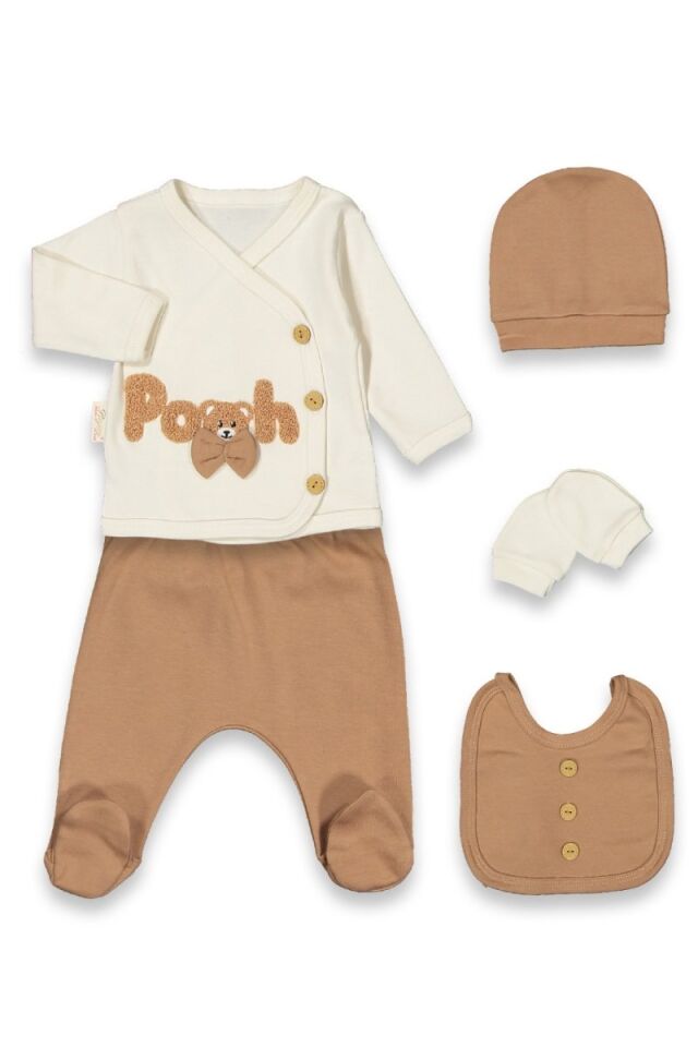 SÜZENELİ POOH NAKIŞLI FİYONKLU 5 Lİ ERKEK ZIBIN
