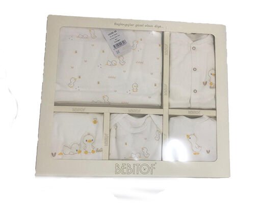 CİVCİV NAKIŞLI 10 PARÇA BEBE ZIBIN TAKIM