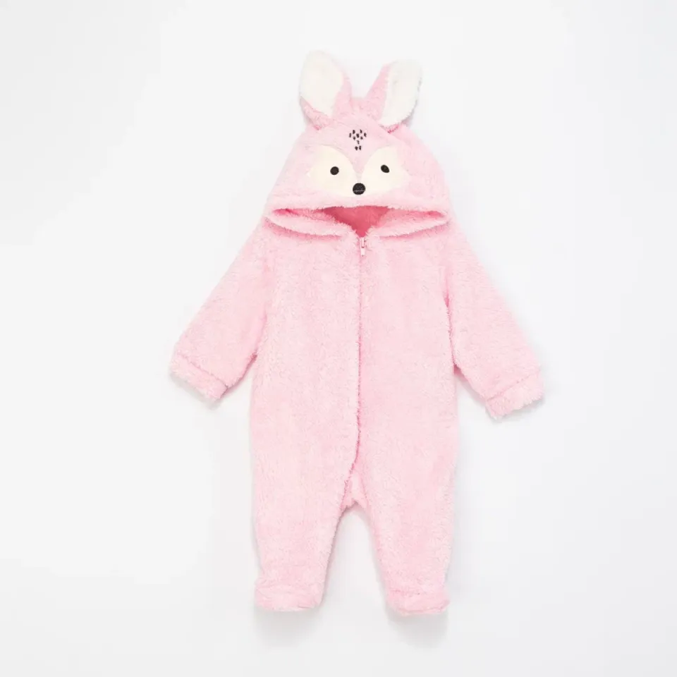 TİLKİ ve TAVŞAN NAKIŞLI WELSOFT BEBE TULUM